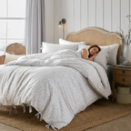 Juego de funda nórdica reversible estampada en algodón + 2 fundas de almohada Chloe Wylder