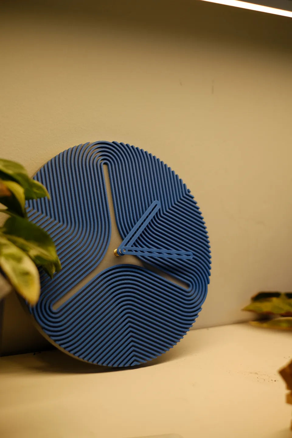 Reloj de Pared Moderno Impreso en 3D