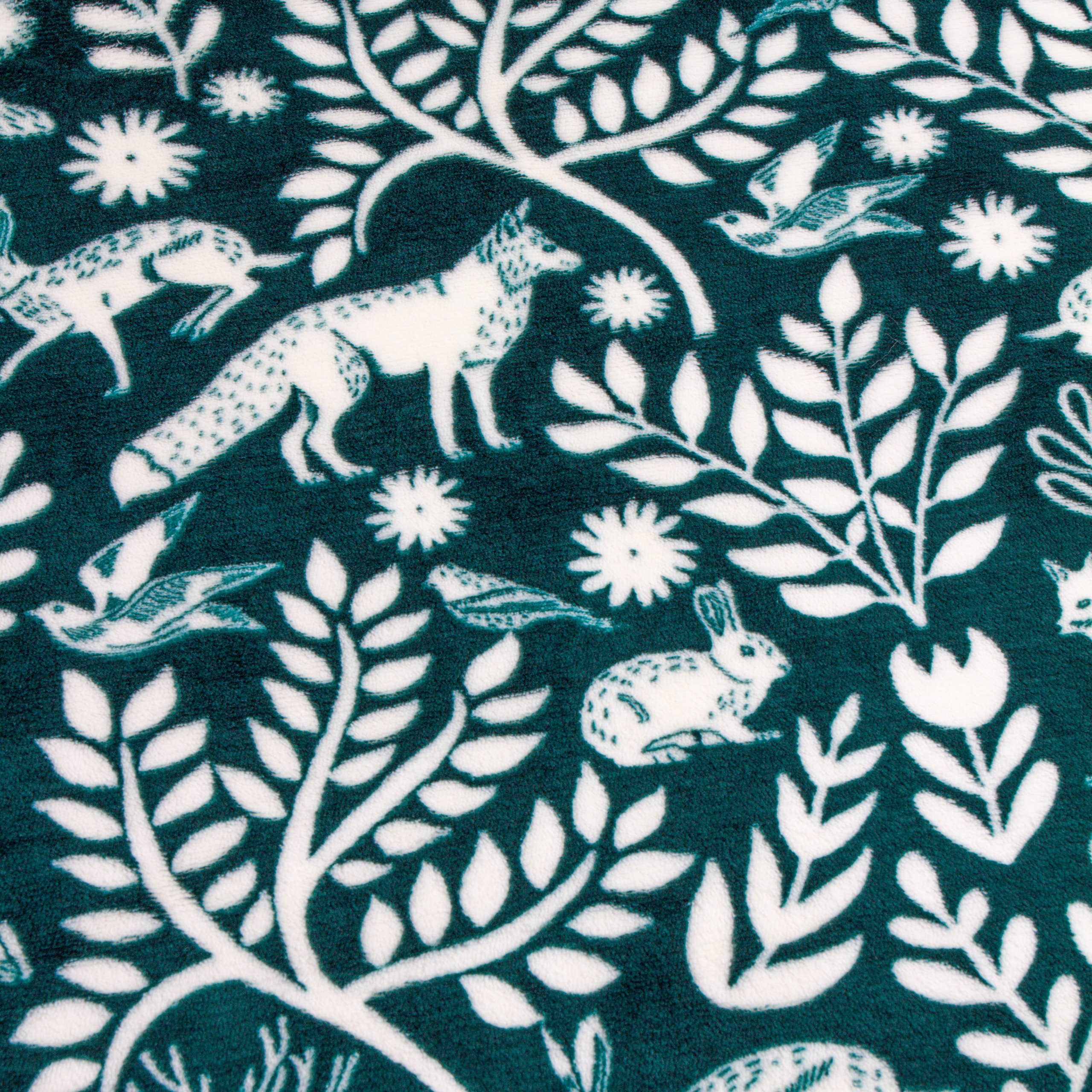 Manta de Forro Polar Sherpa Skandi Woodland