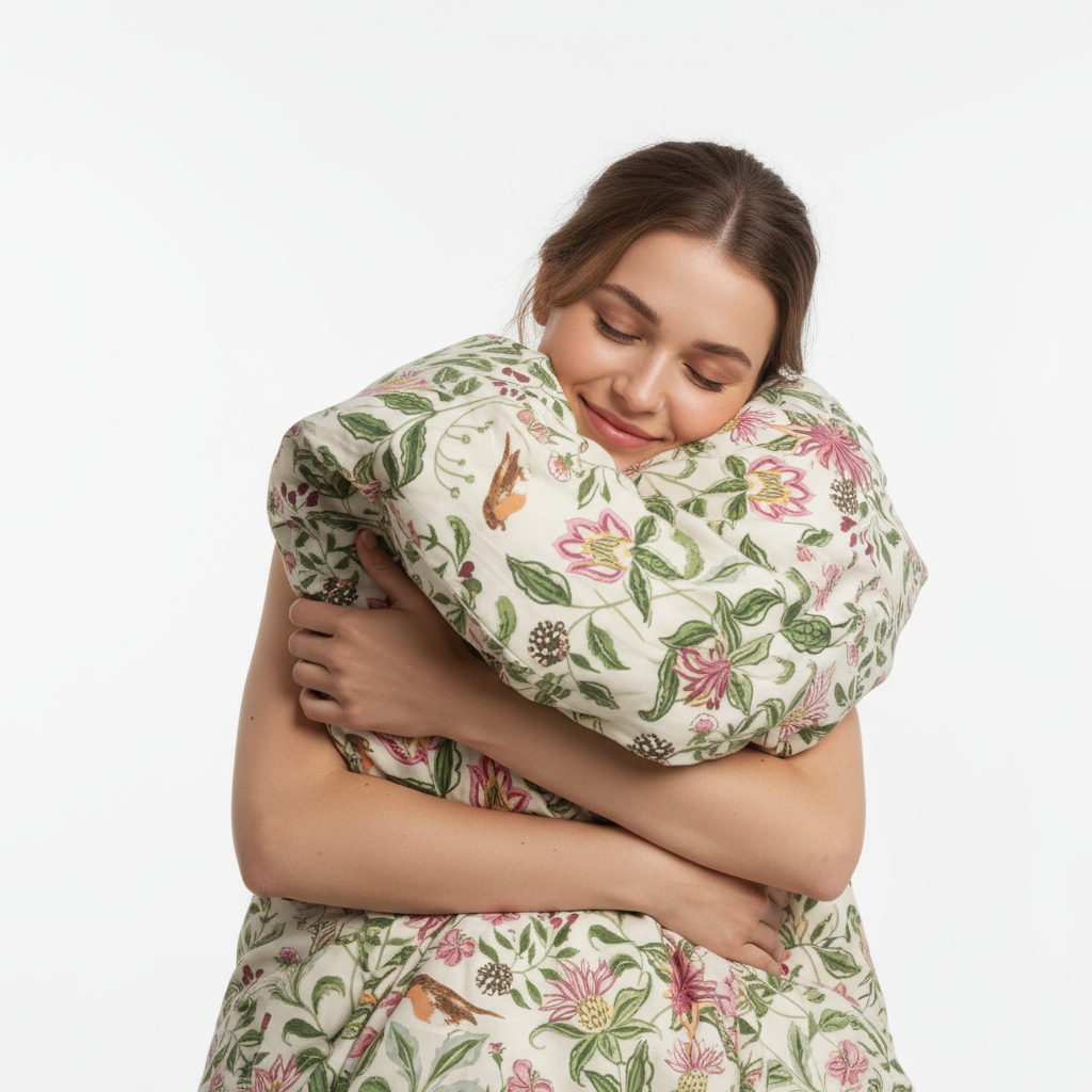 Juego de funda nórdica reversible + 2 fundas de almohada Beatrice Floral