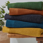 Toalla de Baño en algodón texturizado premium Furn