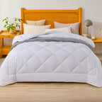 Edredón de microfibra 200 x 200 cm Herzberg