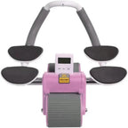 Rodillo de Entrenamiento para Abdominales con Soporte para Codos , Doble Rueda y Alfombrilla Antideslizante Dropea