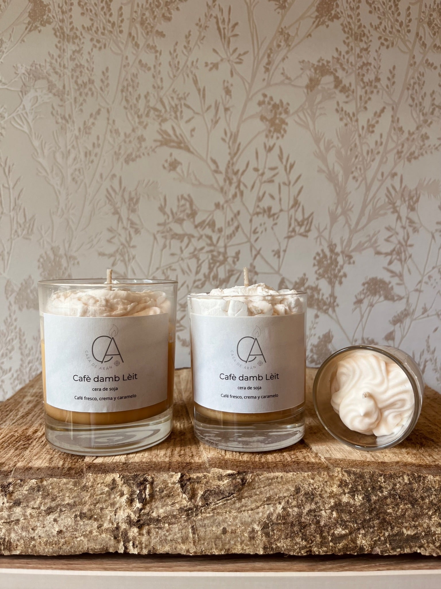 Vela aromática Cafè damb lèit “Café con leche”