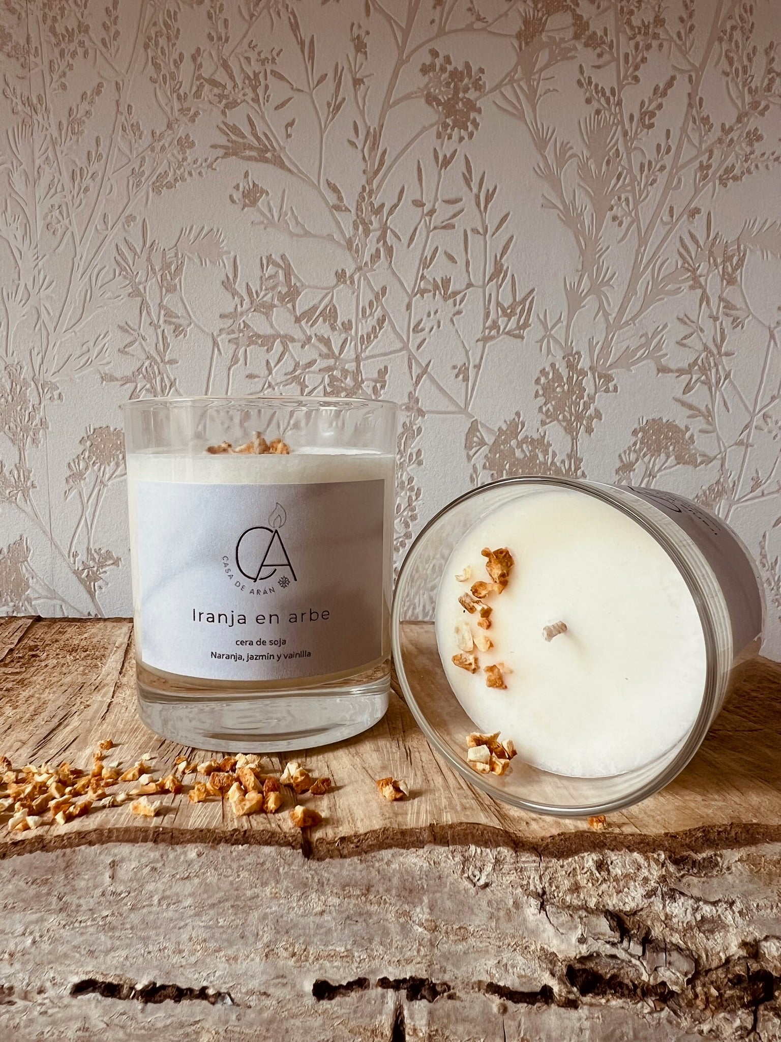 Vela aromática Iranja en arbe "Naranja en Árbol"