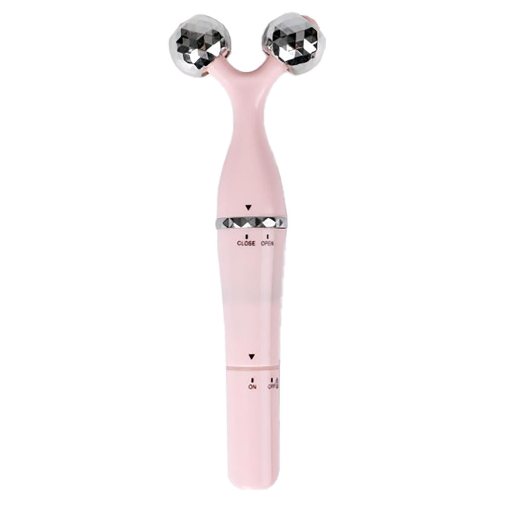 Rodillo Masajeador Facial doble cabezal