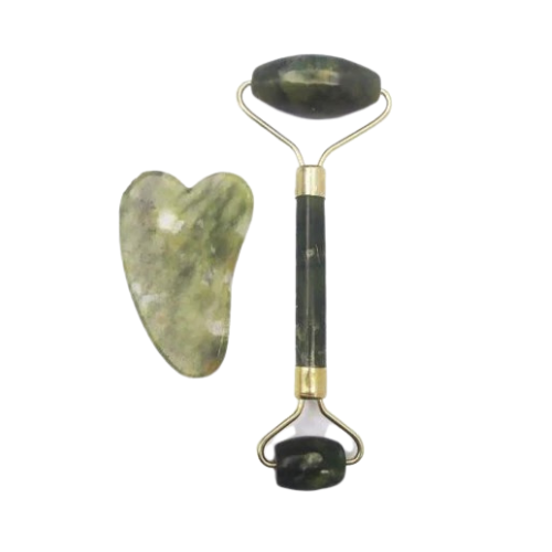 Rodillo masajeado facil jade verde