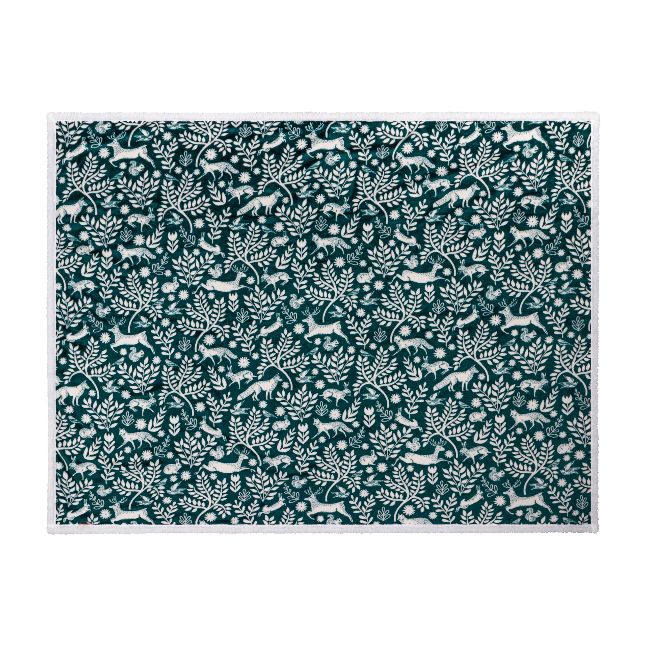 Manta de Forro Polar Sherpa Skandi Woodland