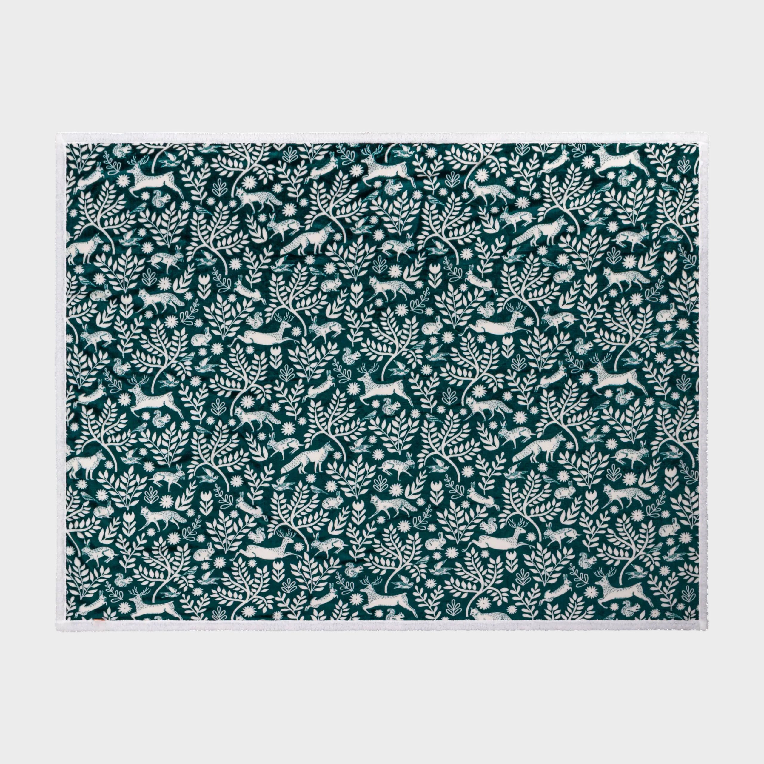 Manta sherpa de forro polar Skandi Woodland