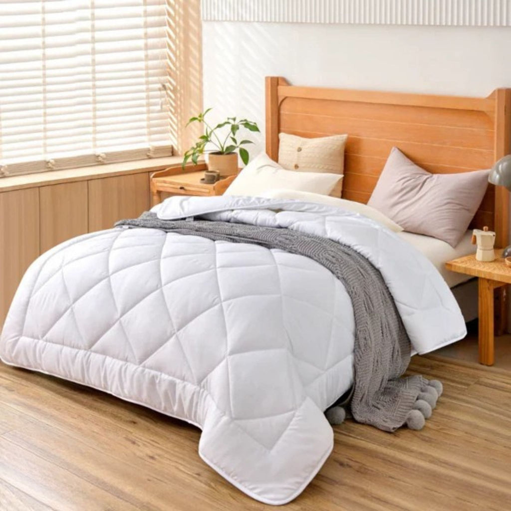 Edredón de microfibra 200 x 200 cm Herzberg