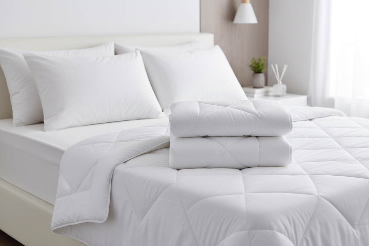 Relleno nórdico de microfibra blanco Herzberg