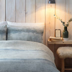 Juego de funda nórdica en algodón + 2 fundas de almohada Anson Stripe de Appletree Hygge