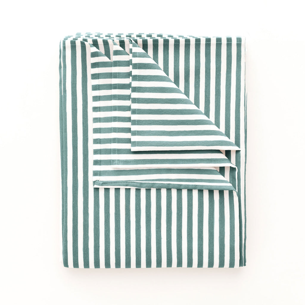 Mantel antimanchas de algodón impermeable rayas ARENZA