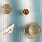 Mantel antimanchas de algodón impermeable rayas ARENZA