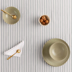 Mantel antimanchas de algodón impermeable rayas ARENZA