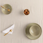 Mantel antimanchas de algodón impermeable rayas ARENZA