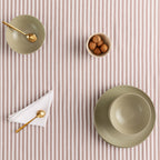 Mantel antimanchas de algodón impermeable rayas ARENZA