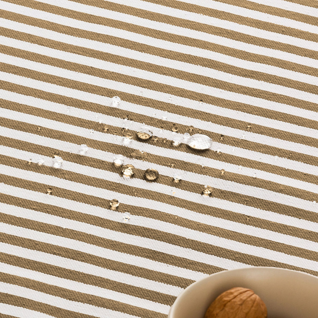 Mantel antimanchas de algodón impermeable rayas ARENZA