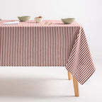 Mantel antimanchas de algodón impermeable rayas ARENZA