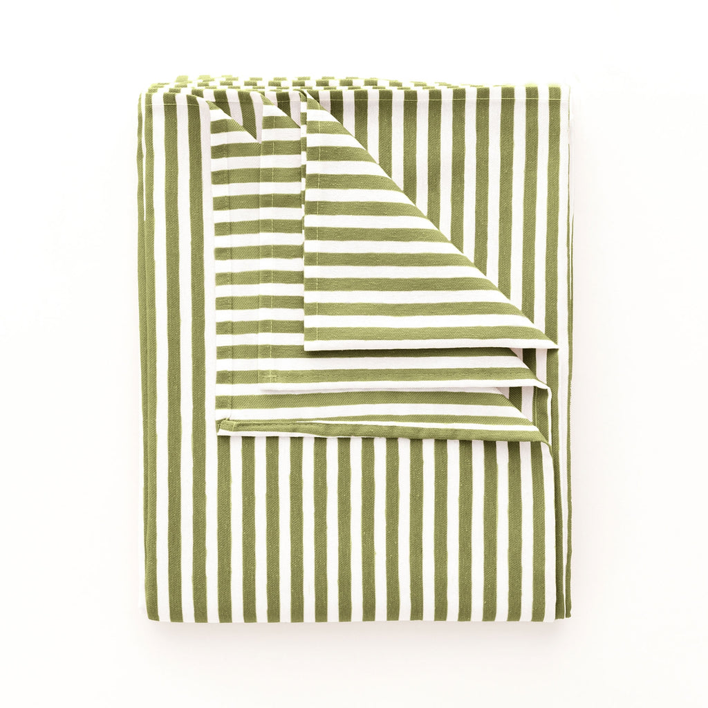 Mantel antimanchas de algodón impermeable rayas ARENZA