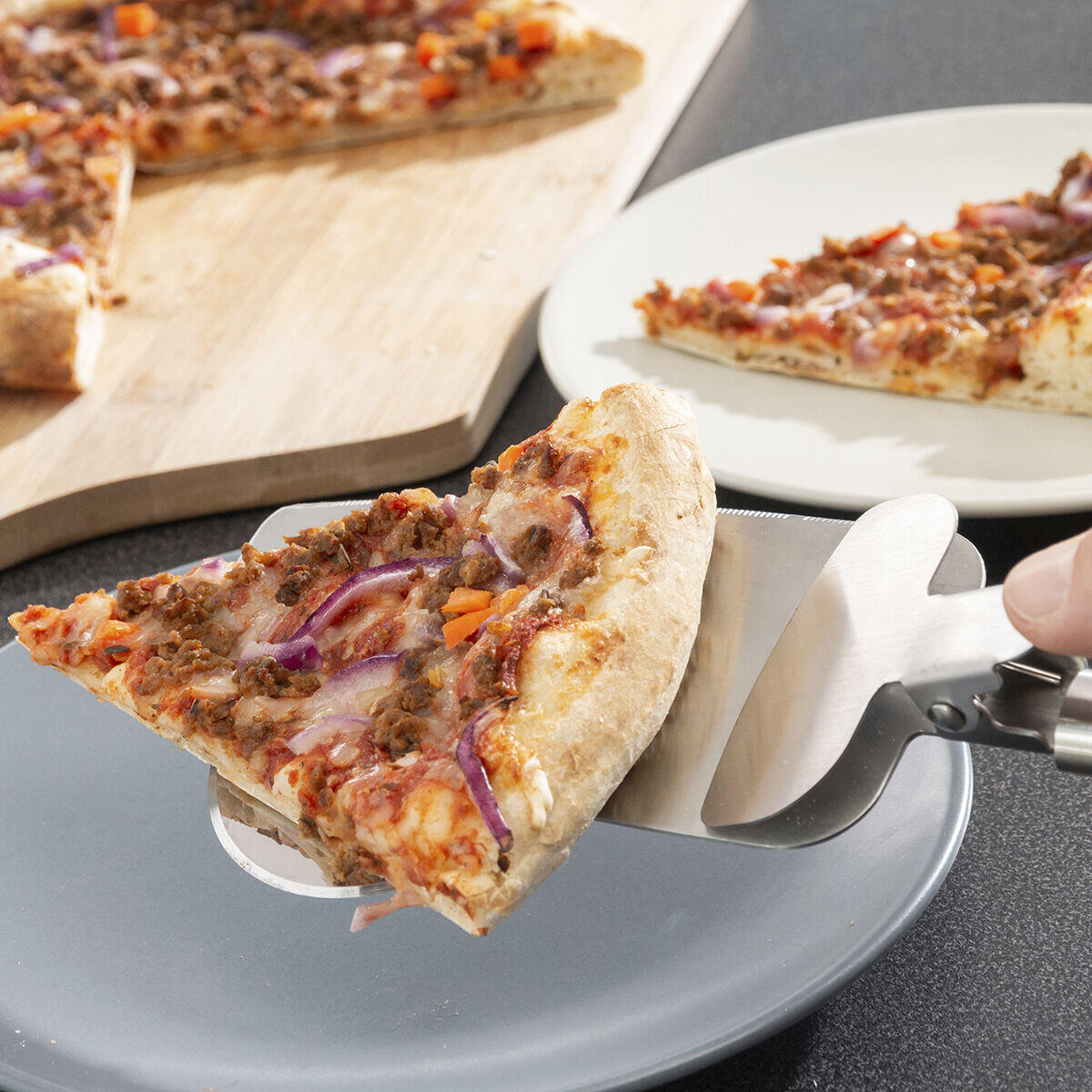 Cortador de Pizza 4-in-1 Nice Slice - InnovaGoods