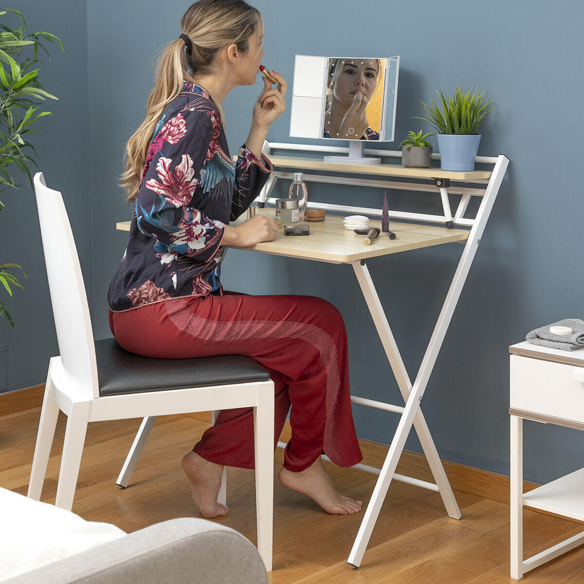 Escritorio Plegable con Estante Tablezy - InnovaGoods