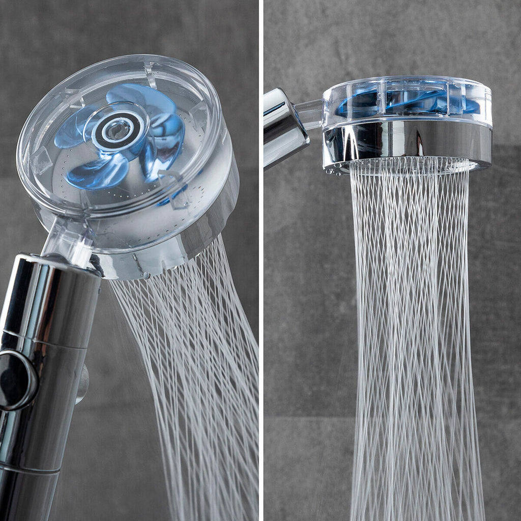 Ecoducha con Hélice de Presión y Filtro Purificador Heliwer - InnovaGoods