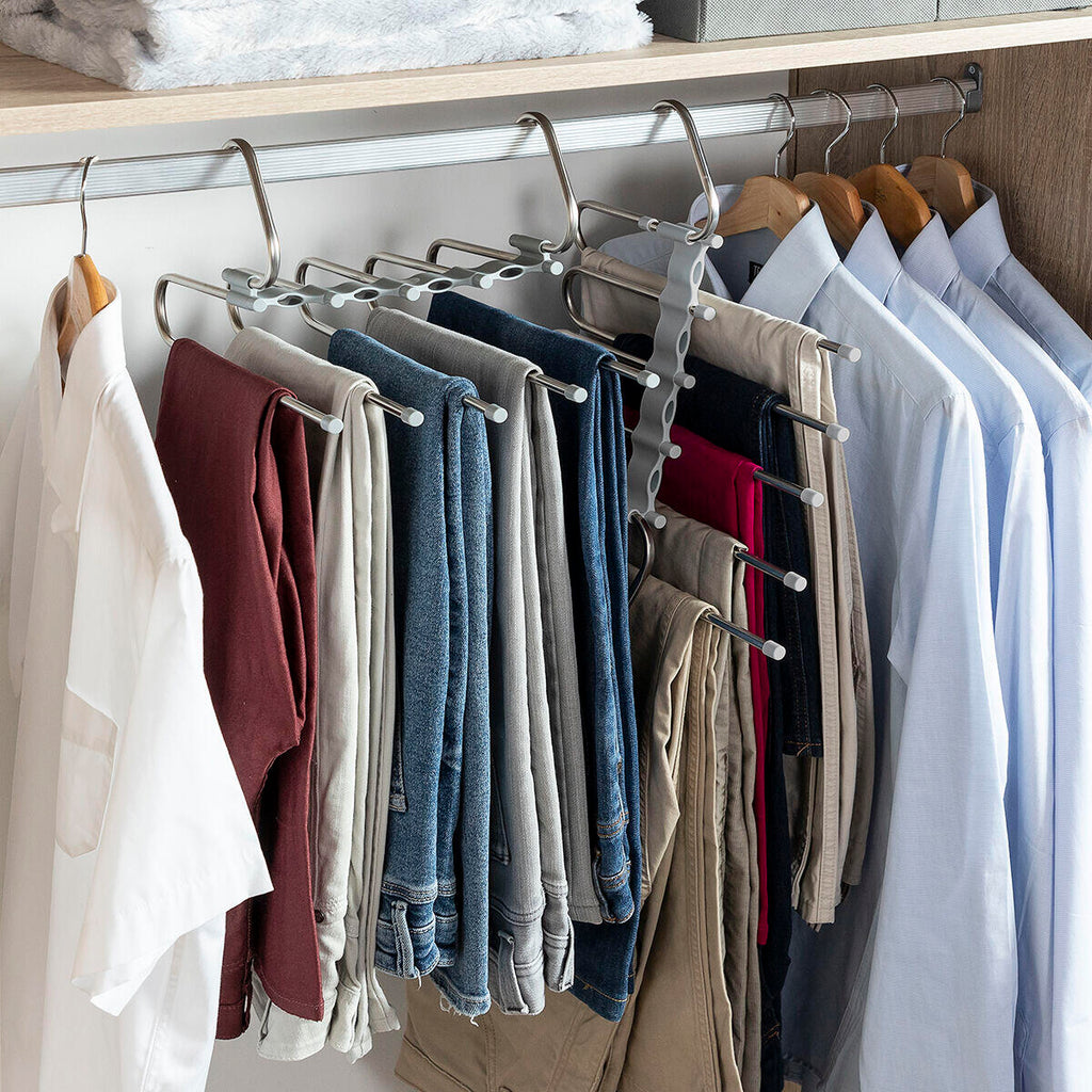 Percha Múltiple para Pantalones 5 en 1 Havser - InnovaGoods