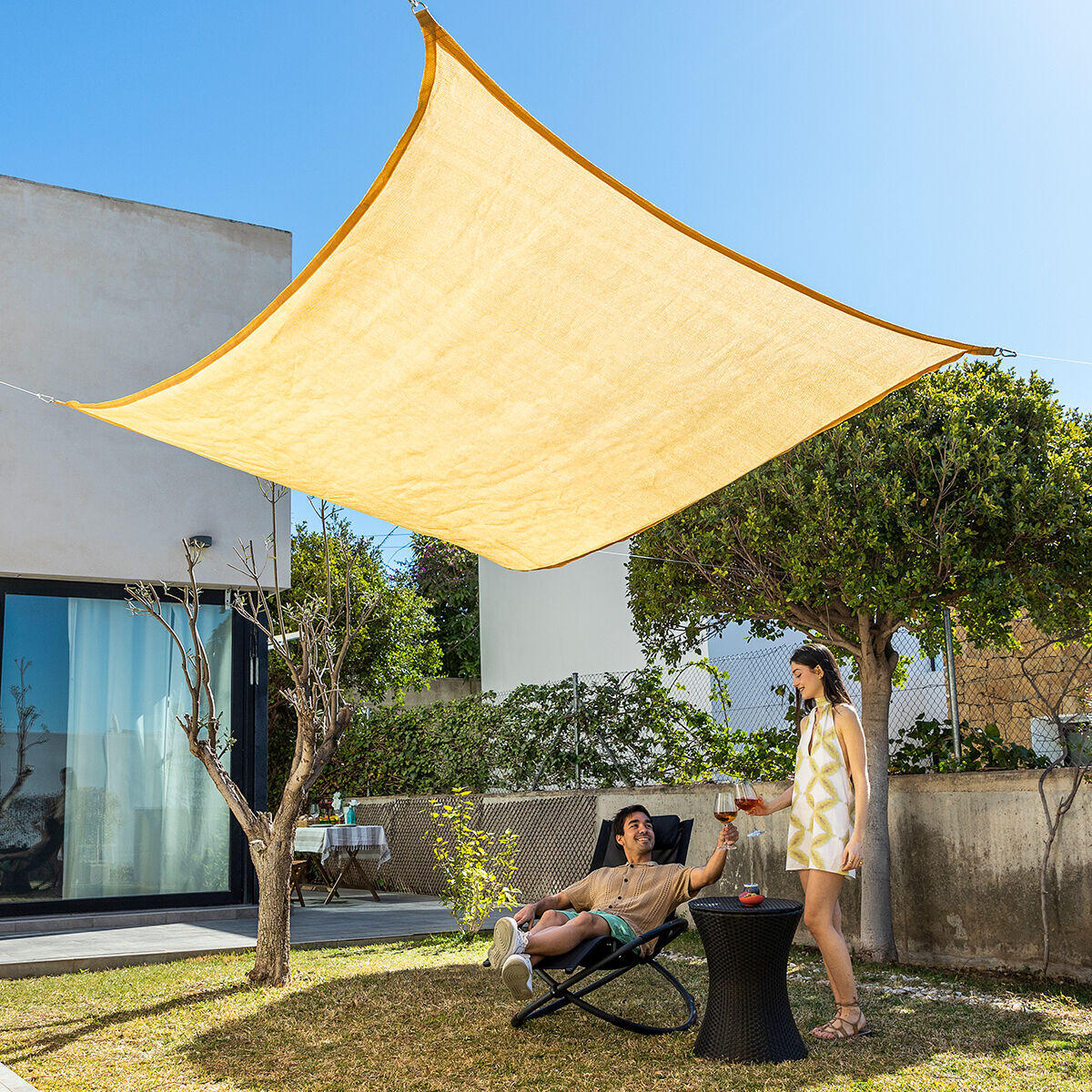 Toldo Vela de Sombra Rectangular Shazail 2 x 3 m - InnovaGoods