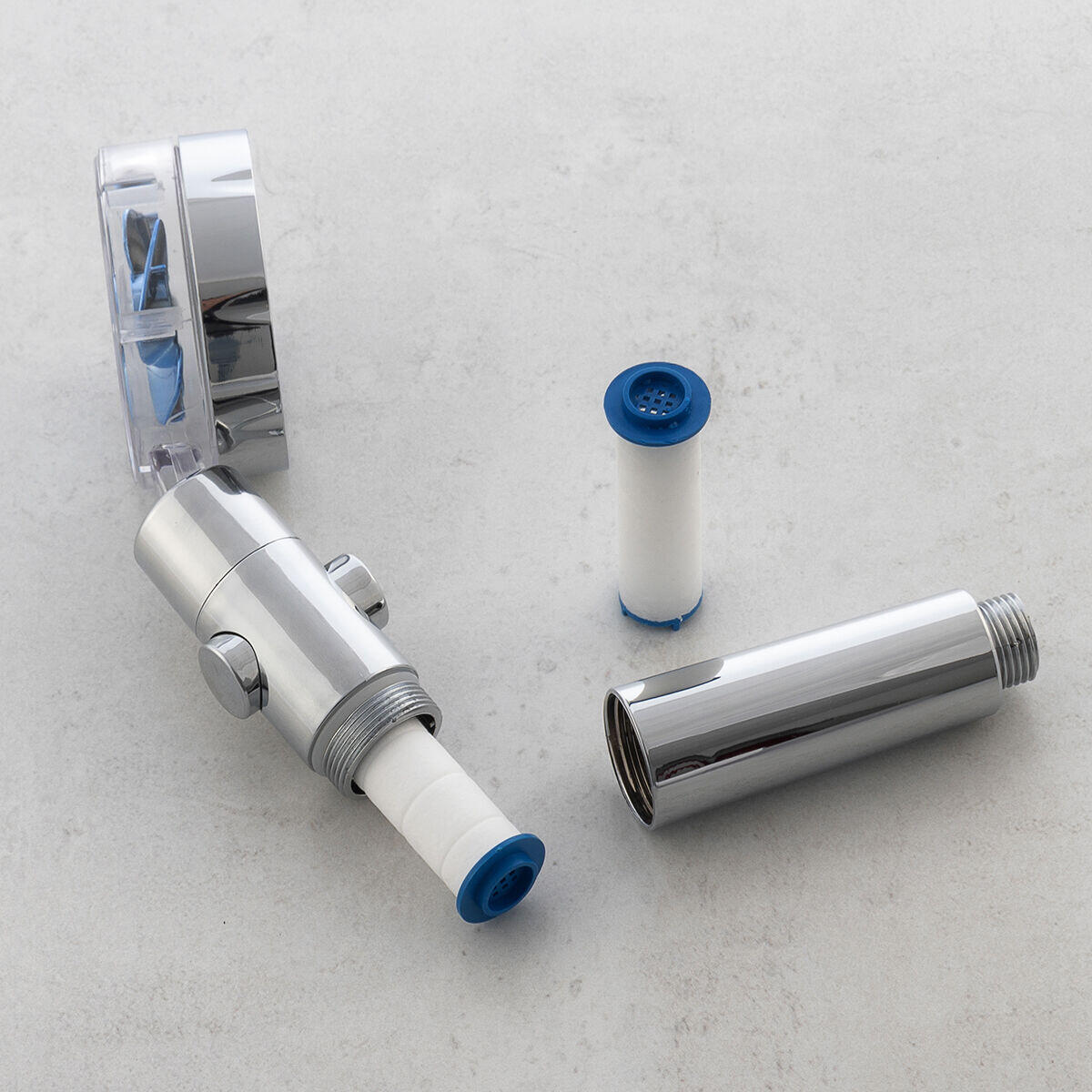 Ecoducha con Hélice de Presión y Filtro Purificador Heliwer - InnovaGoods