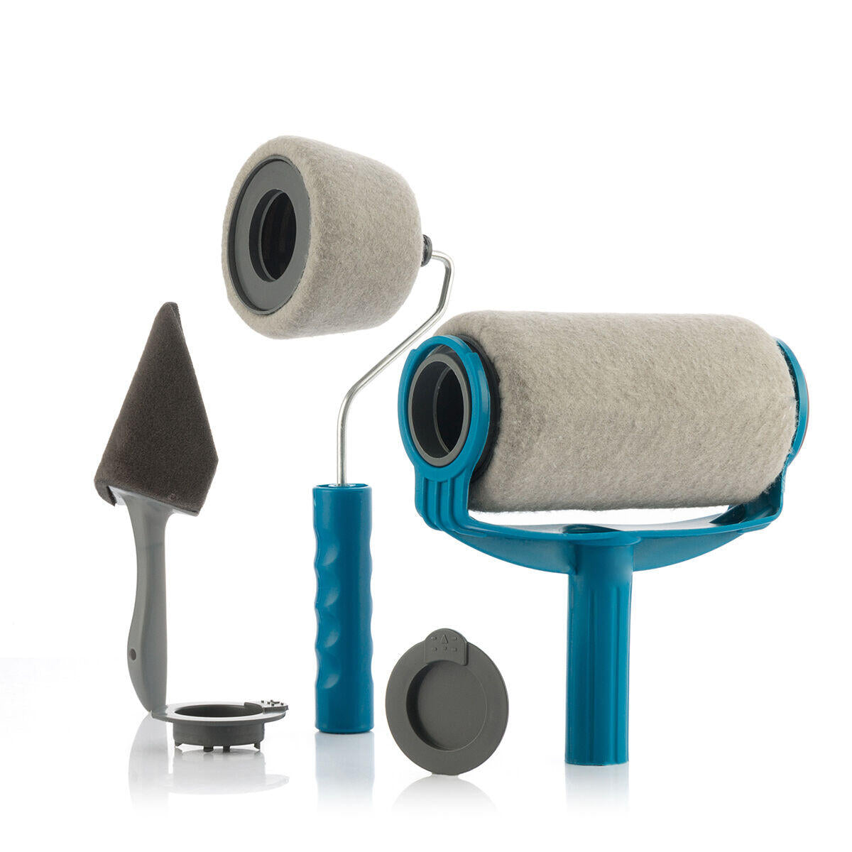 Set de Rodillos de Pintura Recargables Antigoteo Roll`n`Paint 5 Piezas - InnovaGoods