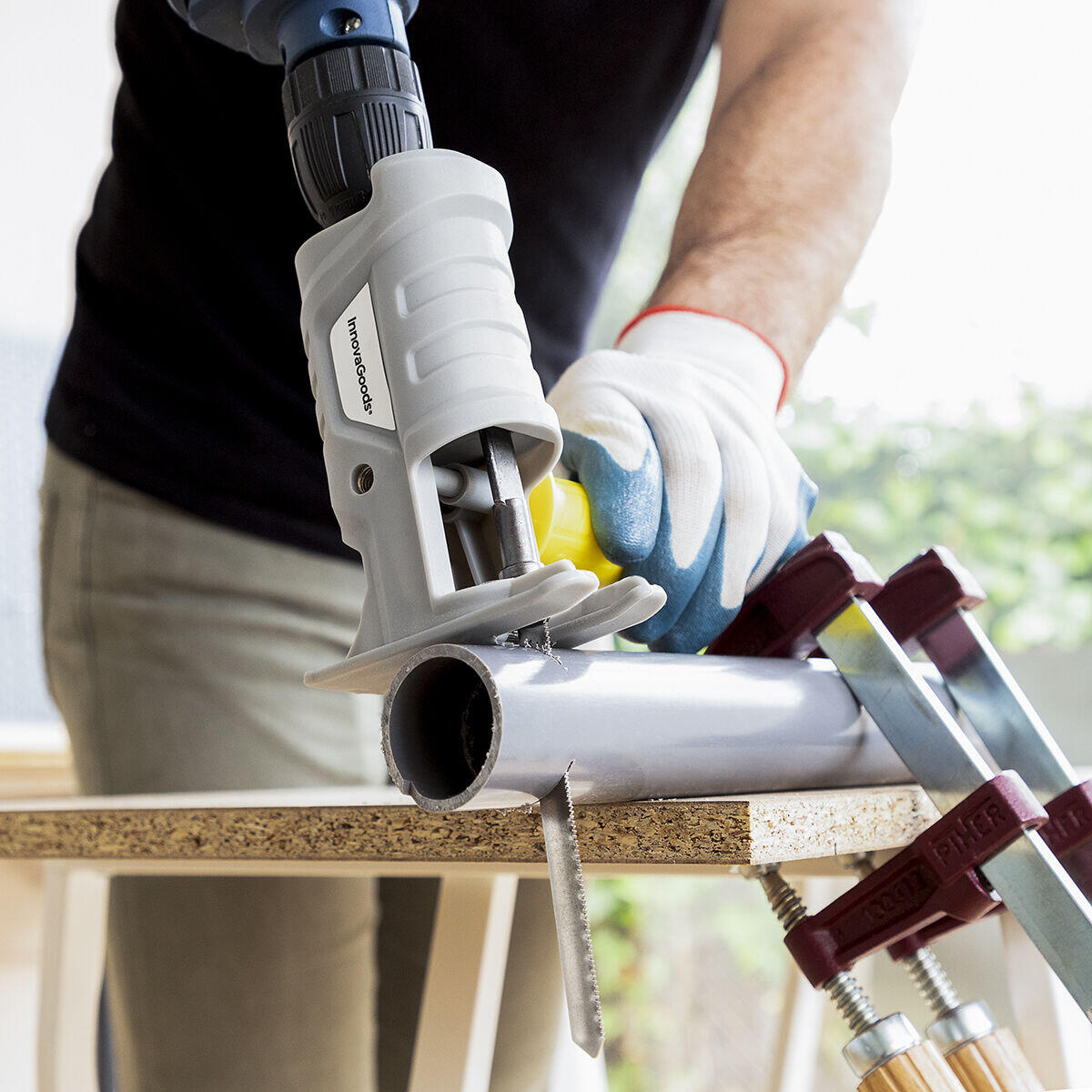 Adaptador de Sierra de Calar para Taladro Jrill - InnovaGoods