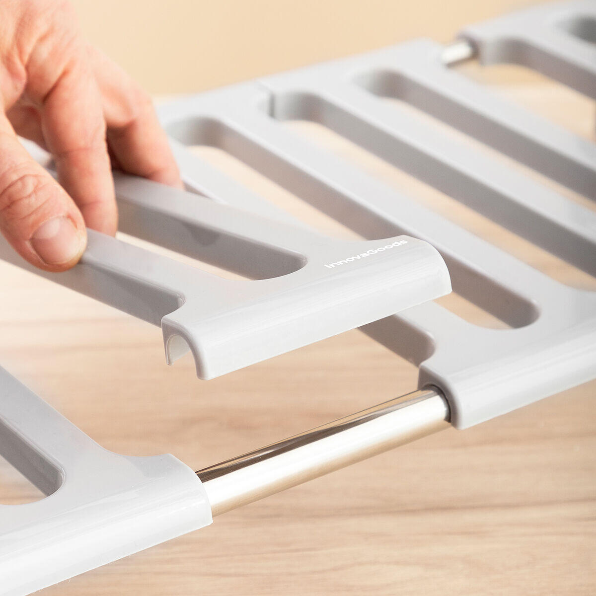 Estantería Extensible para Fregadero Shibblek 2 Estantes - InnovaGoods