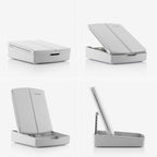 Modo de apertura del Espejo LED Plegable con Organizador de Maquillaje 3 en 1 Panomir InnovaGoods