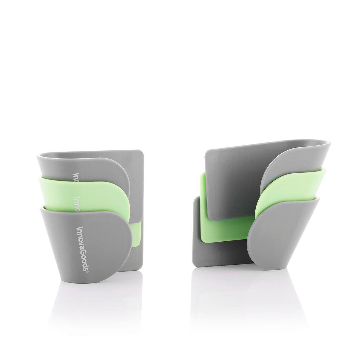 Soportes Adhesivos para Tapas de Cocina Smarack apilados x3
