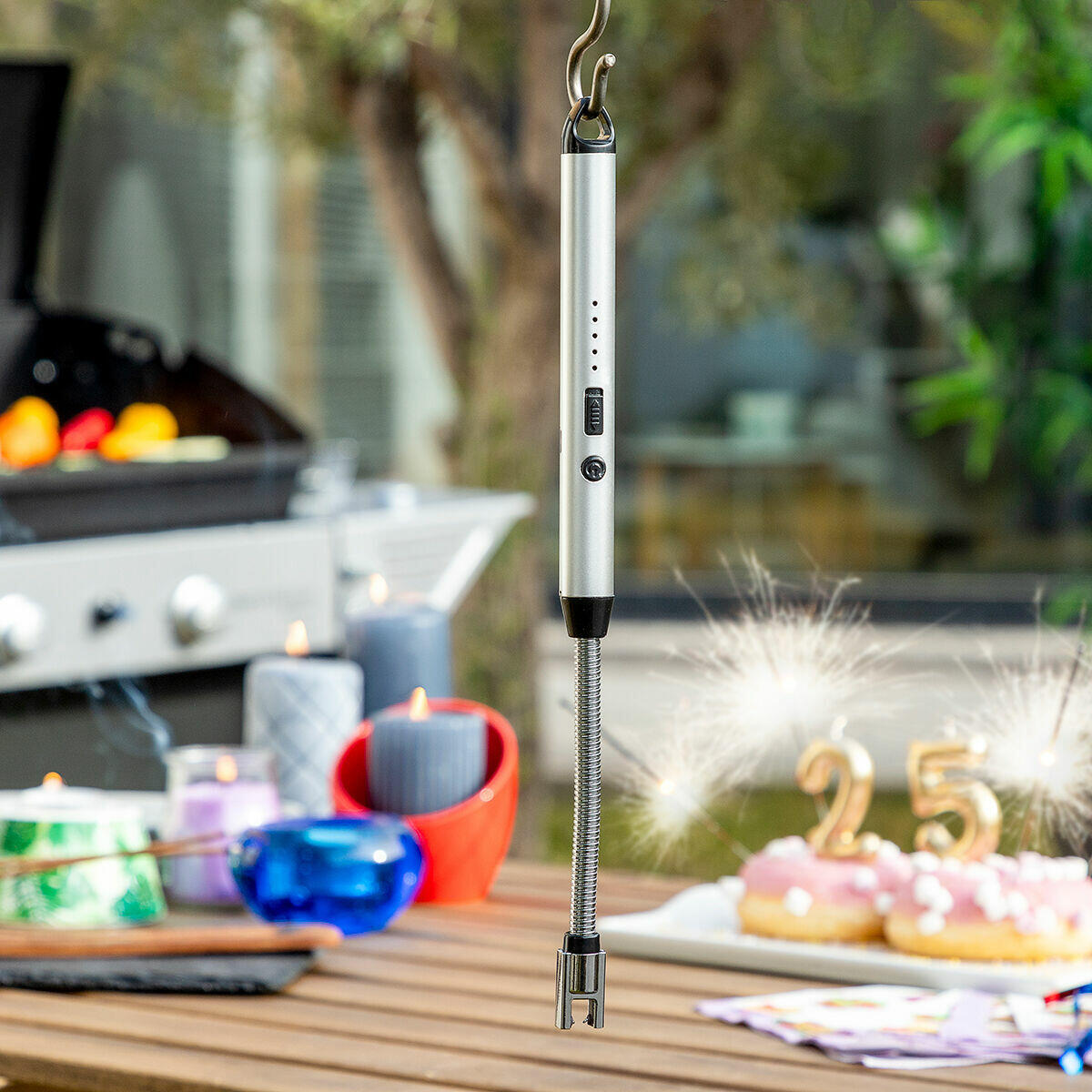 Encendedor Eléctrico Recargable y Flexible Eflecther - InnovaGoods