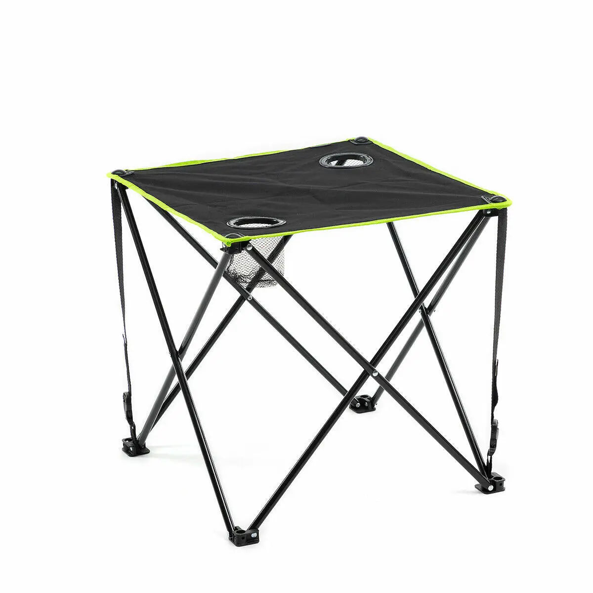 Mesa de Camping Textil Plegable con Funda Cafolby - InnovaGoods Dropea