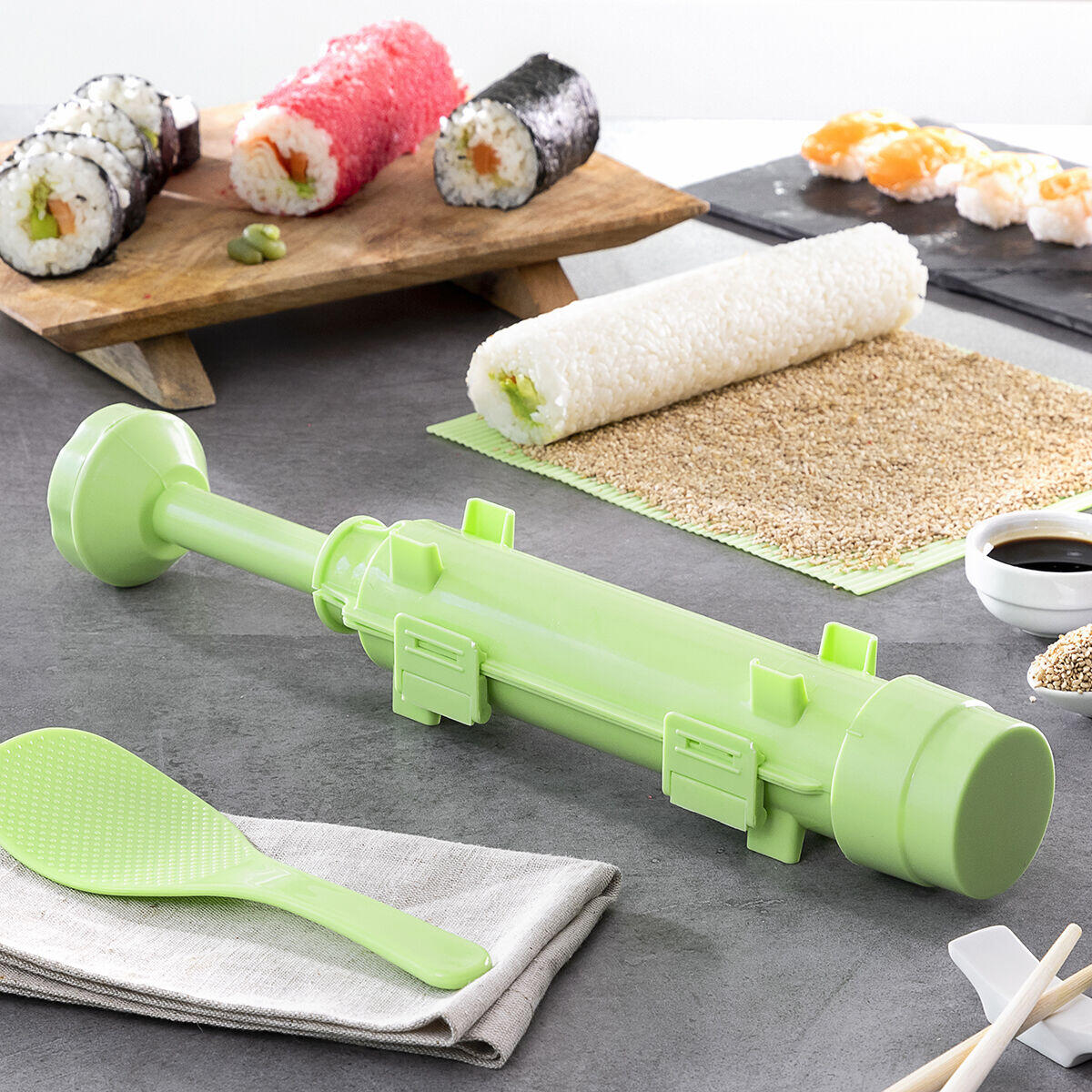 Set de Sushi con Recetas Suzooka 3 Piezas - InnovaGoods