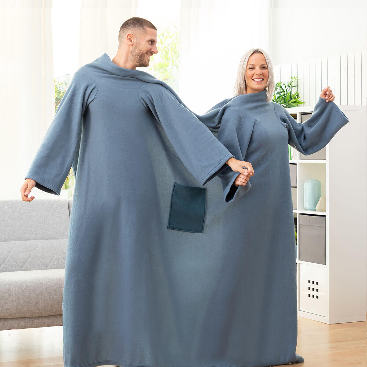 Batamanta Doble con Bolsillo Central Doublanket - InnovaGoods