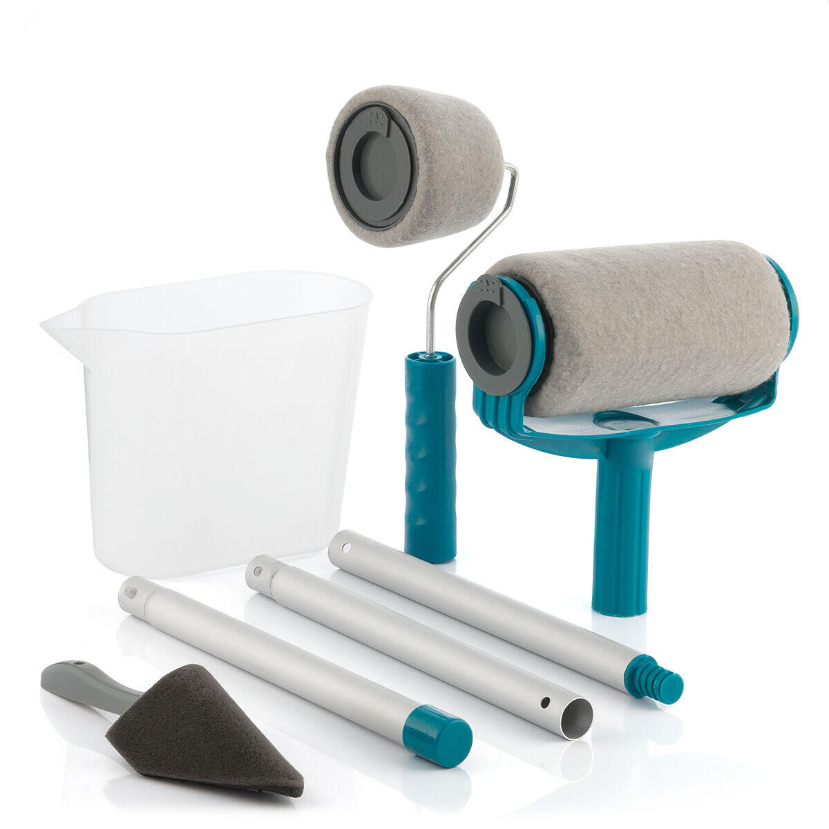 Set de Rodillos de Pintura Recargables Antigoteo Roll`n`Paint 5 Piezas - InnovaGoods