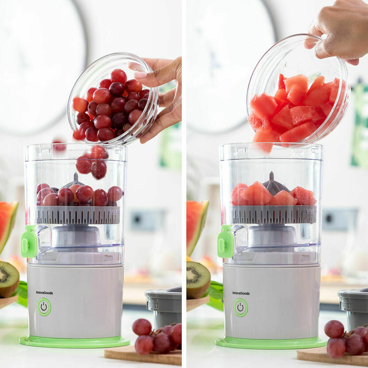 Exprimidor Recargable Automático Juisso - InnovaGoods Dropea