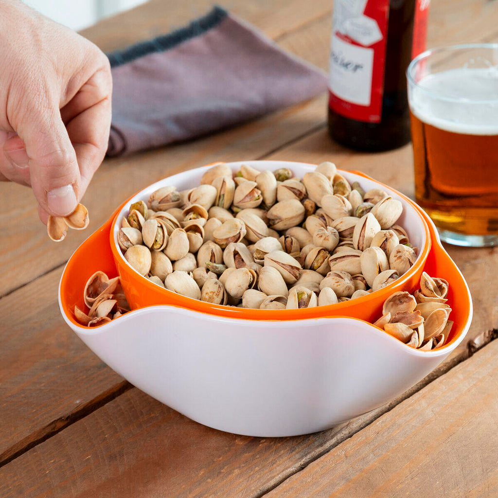 Bols 2 en 1 para Aperitivos 2 Piezas - InnovaGoods