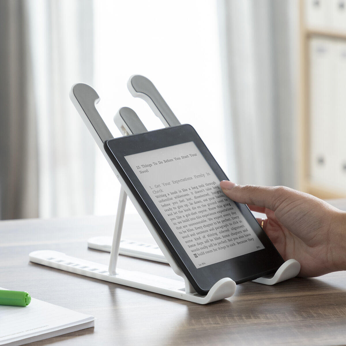 Soporte Plegable y Regulable para Portátil Flappot - InnovaGoods