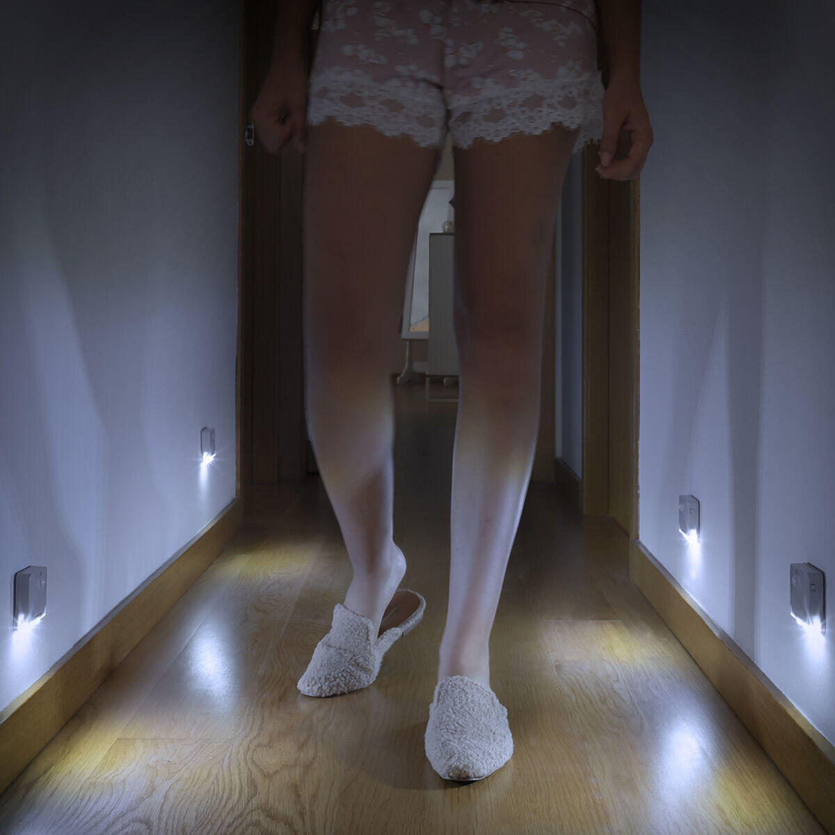 Luz LED con Sensor de Movimiento Lumtoo 2 Unidades - InnovaGoods