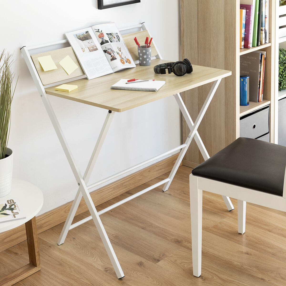 Escritorio Plegable con Estante Tablezy - InnovaGoods