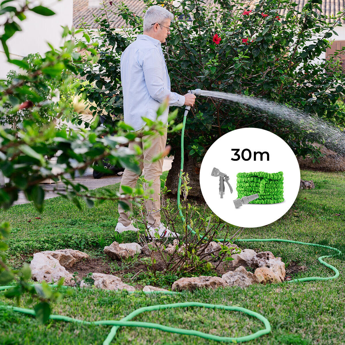 Manguera de Jardín Extensible Hoxtend 30 m - InnovaGoods Dropea