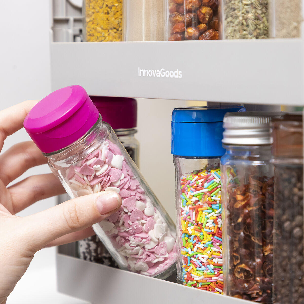 Organizador de Especias Deslizante y Pivotante Rispick - InnovaGoods