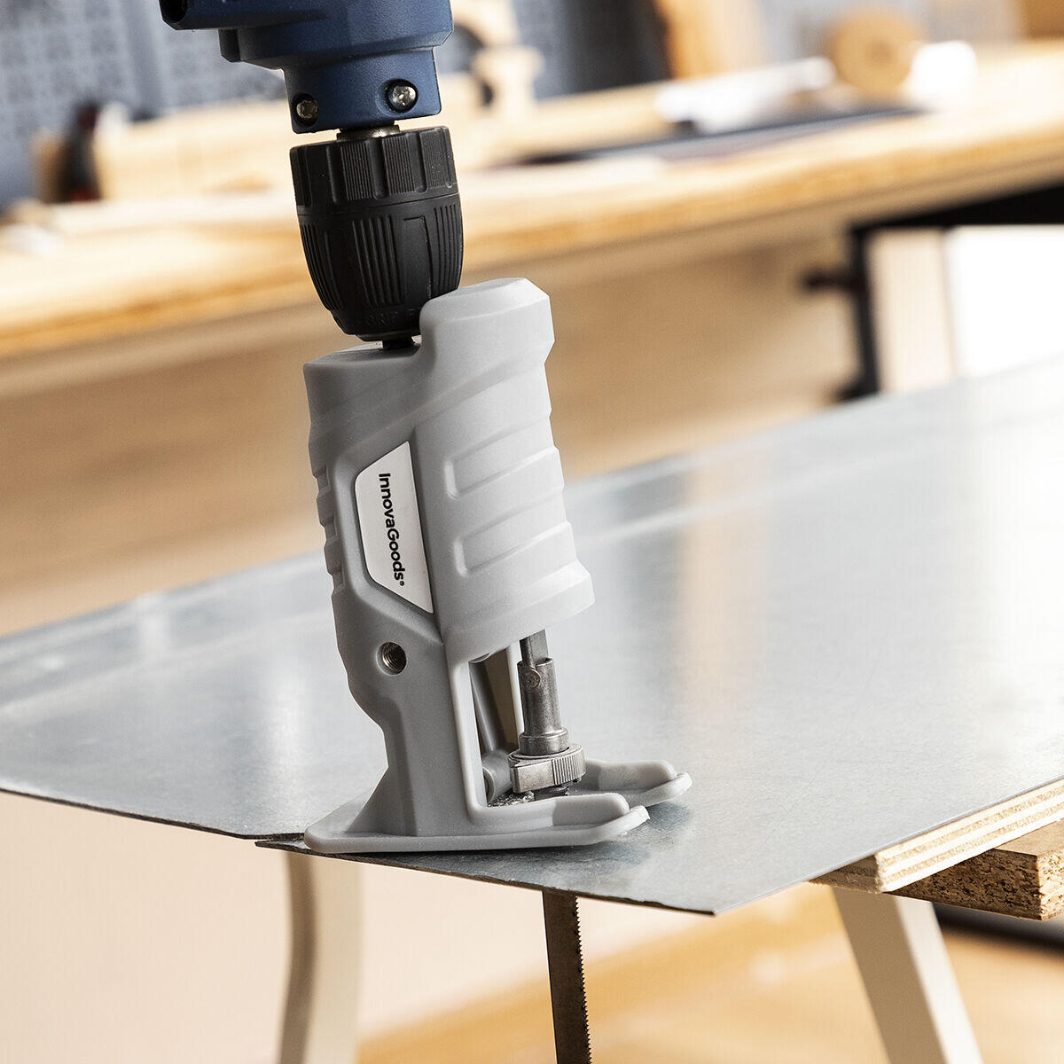 Adaptador de Sierra de Calar para Taladro Jrill - InnovaGoods