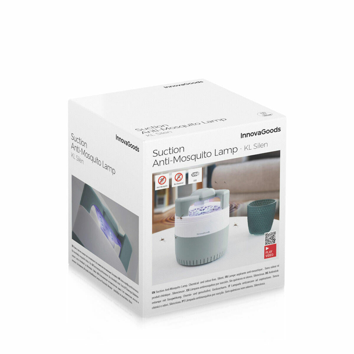 Lámpara Antimosquitos por Succión KL Silen - InnovaGoods