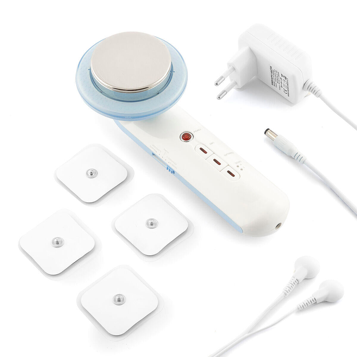 Masajeador Anticelulítico de Cavitación Ultrasónica con Infrarrojos y Electroestimulación 3 en 1 CellyMax - InnovaGoods